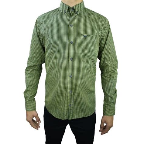 Camisa Xadrez Masculina Manga Longa Bill Way Rea Country Store Sua