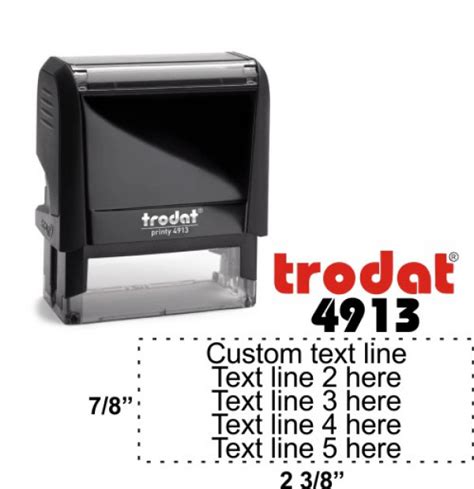 Trodat 4913 Fast Stamp