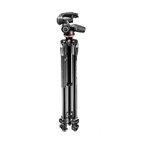 Manfrotto MK290XTA3 3WUS 290 Xtra Aluminum Tripod With 3 Way Head