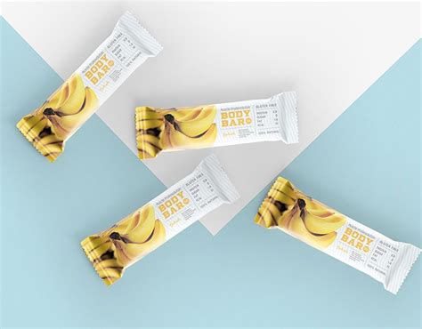 Protein Bar Packaging Design On Behance Chip Packaging Coffee