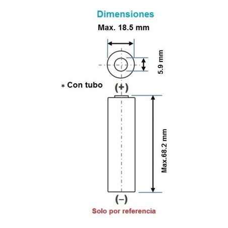 Pila Bater A Panasonic Mod Ncr B Mh V Mah Original