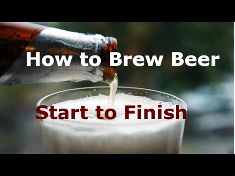 How To Brew Beer At Home Start To Finish Tips Tricks For The