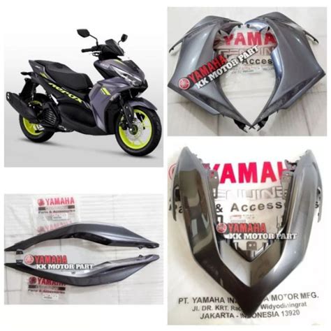 Jual Paket Body Halus All New Aerox Connected Original Yamaha Abu