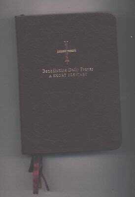 Benedictine Daily Prayer A Short Breviary Used Ebay