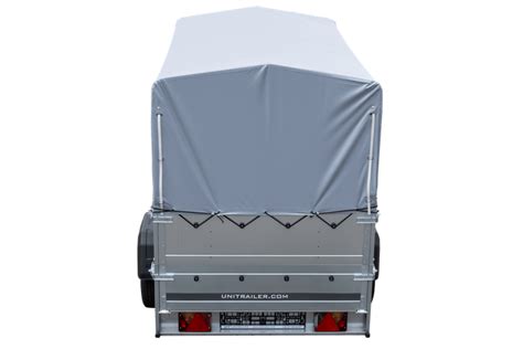 Rimorchio Trasporto Cose Kg Unitrailer Garden Trailer Kipp Con