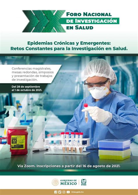 Xxx Foro Nacional De Investigación En Salud Epidemias Crónicas Y Emergentes Retos Constantes