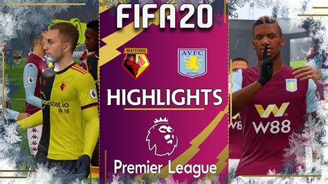 Watford Vs Aston Villa Fifa Premier League Gameweek