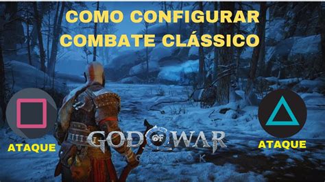 CONFIGURAR COMBATE CLÁSSICO GOD OF WAR RAGNAROK YouTube