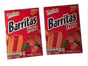 Amazon Marinela Barritas Fresa Piezas Strawberry Packages