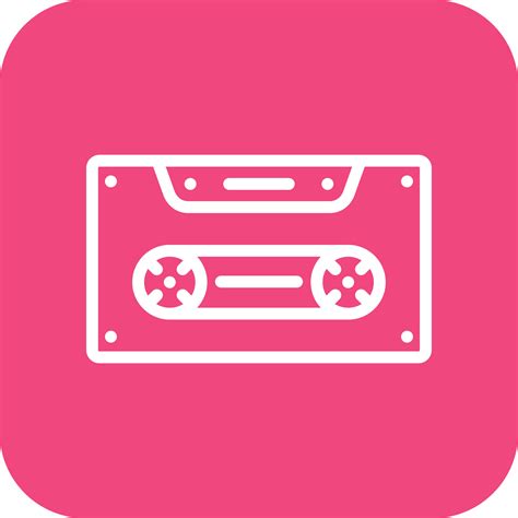 Cassette Vector Icon Design Illustration 33247425 Vector Art At Vecteezy