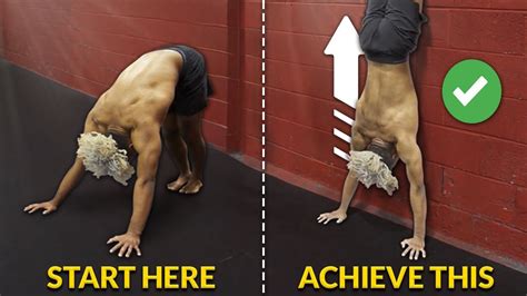 Handstand Against The Wall Progression Learn The Handstand 7 Steps