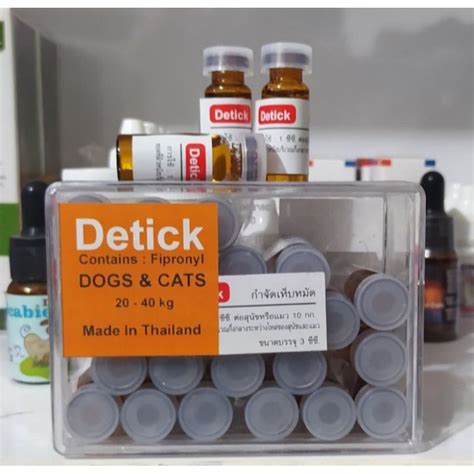 Jual Detick 10 20 Kg Obat Tetes Kutu Detick Untuk Kucing Dan Anjing