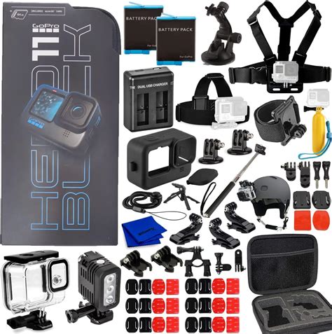 Amazon.com : GoPro HERO11 Black 5.3K Sports Camera with Accessories ...