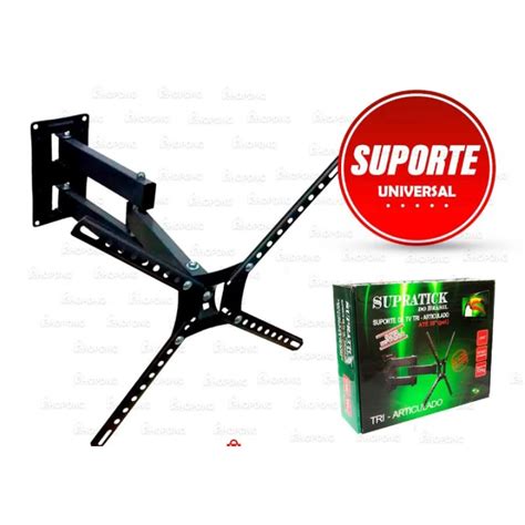 Suporte TV Tri Articulado 10 A 55 LM07 Supratick Shopee Brasil