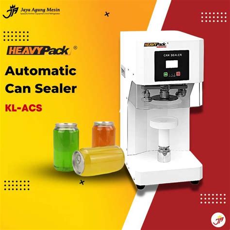 Jual Automatic Can Sealer Mesin Pengemas Kaleng KL ACS HEAVYPACK KL