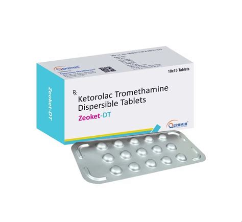 Ketorolac Tromethamine Dispersible Tablets Mg At Rs Box In