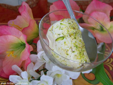 Kulfi - frozen Indian dessert