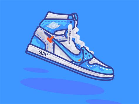 Blue Jordan 1 Wallpaper Aesthetic