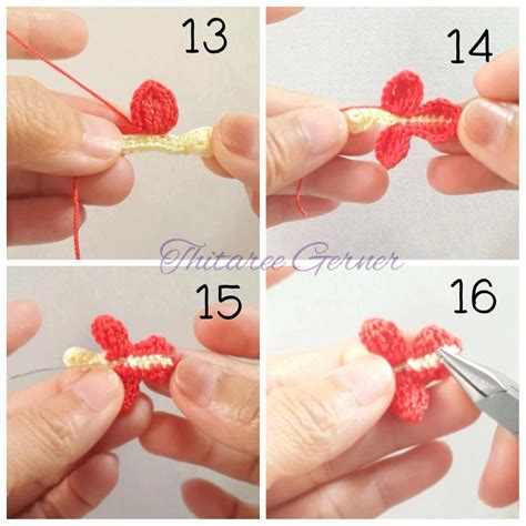 Orquídeas crochet FotoTutorial Otakulandia es