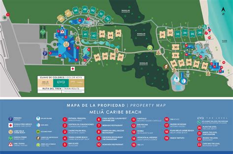 Resort Map | Melia Caribe Beach Resort | Punta Cana, D.R.