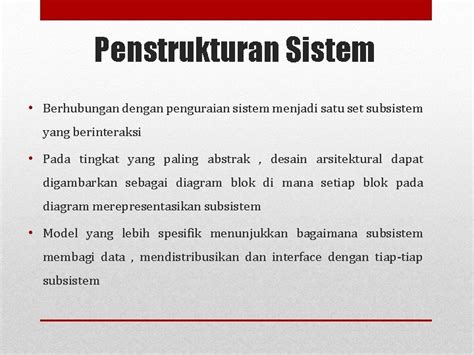 10 Perancangan Arsitektural Rekayasa Perangkat Lunak By Andi