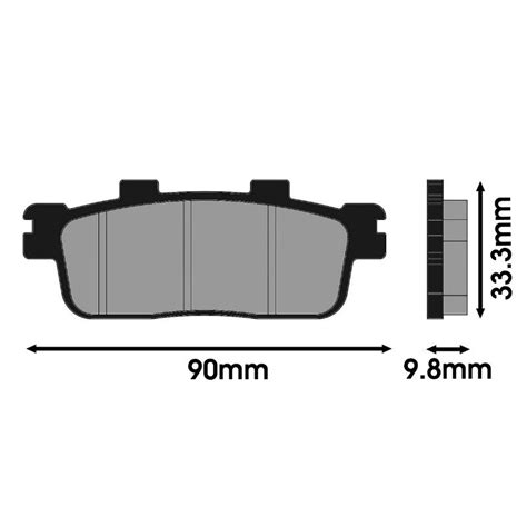 PLAQUETTE DE FREIN POLINI POUR KYMCO 300 DOWNTOWN I 125 SUPER DINK IE