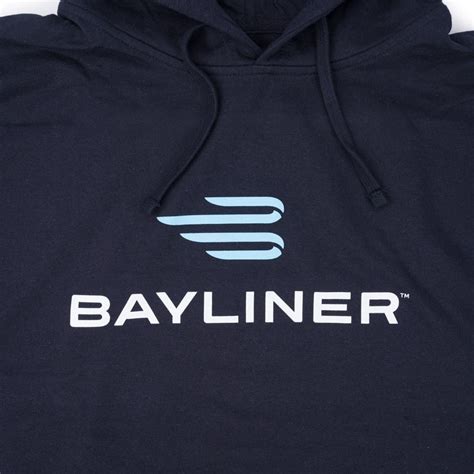 Iconic Hooded Sweatshirt Navy Bayliner Apparel