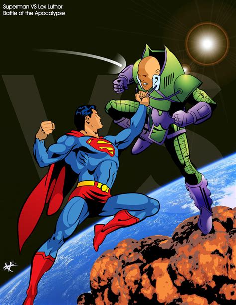 Superman VS Lex Luthor by artrias on DeviantArt