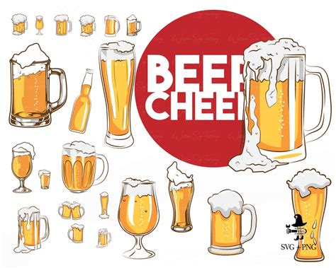 Clipart de chopes à bière bière svg chope de bière svg chope de bière