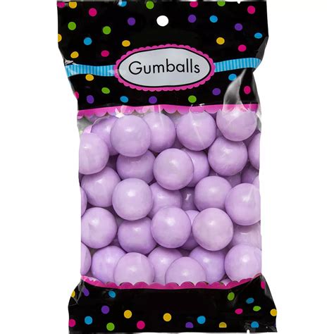 Lavender Gumballs 48pc Party City