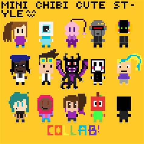 Editing Chibi Collab Free Online Pixel Art Drawing Tool Pixilart