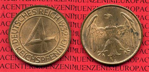 Pfennig Br Ningtaler Weimarer Republik Pfennig A Sog