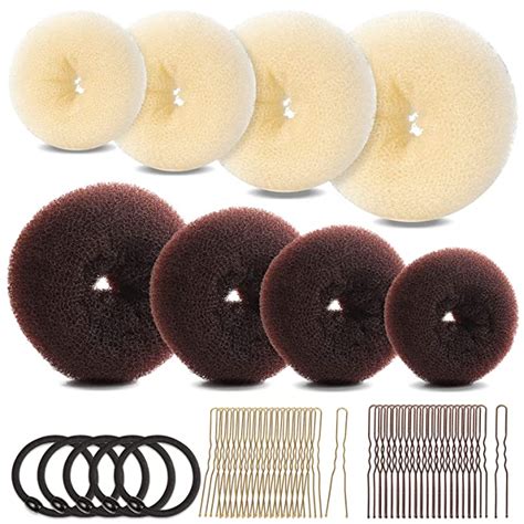 Amazon Hair Bun Maker Set Fandamei Donut Bun Maker Set With Pcs