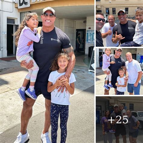 Actor Dwayne The Rock Johnson Recently Visited The Dream Center In