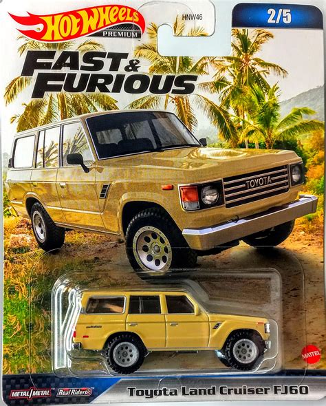 Hot Wheels Premium 164 Fast And Furious 2023 B Case Toyota Land Cruiser Fj60 Diecast Republic