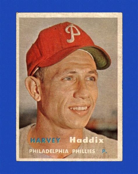 Topps Set Break Harvey Haddix Vg Vgex Gmcards Ebay