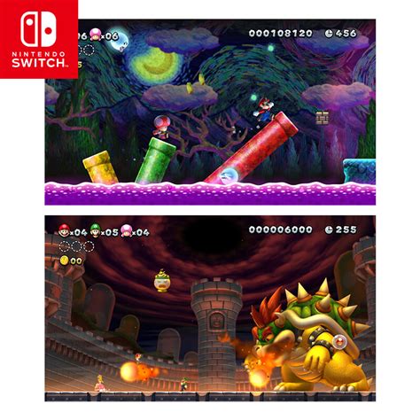 Nintendo Switch任天堂新超级马力欧兄弟u豪华版游戏盒装版中文版游戏国行switch游戏实体卡带马里奥兄弟u 虎窝淘