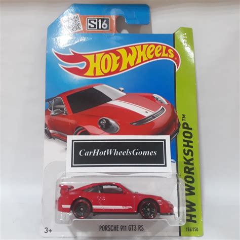 Hot Wheels Porsche Gt Rs Shopee Brasil