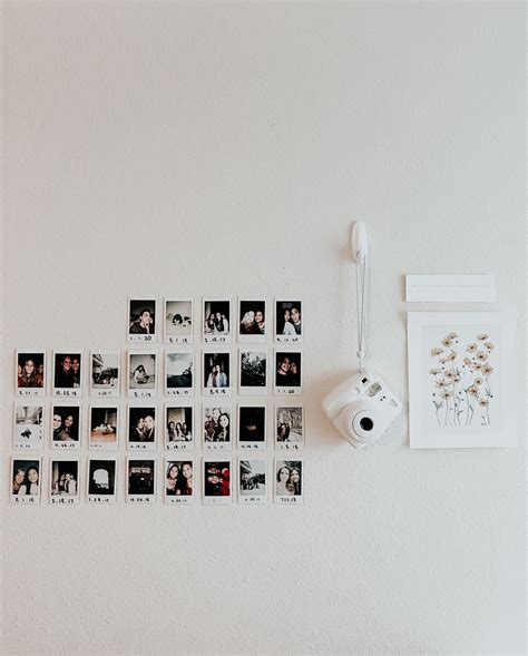 Polaroid Wall Film Photos In Polaroid Wall Picture Room Decor