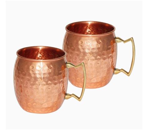 Hammered Copper Mule Mug With Brass Handle At Rs Piece Hammered