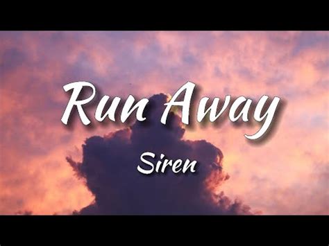 Siren Run Away Ncs Release Lyrics Youtube