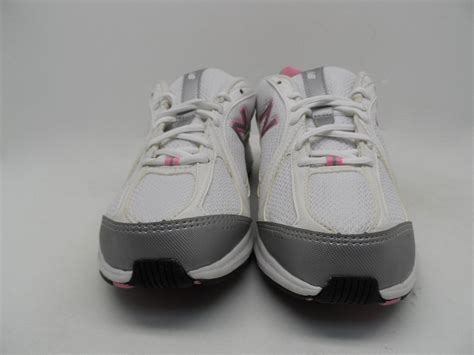 New Balance Womens 496 Ww496wp Walking Shoes Whitegraypink Ebay