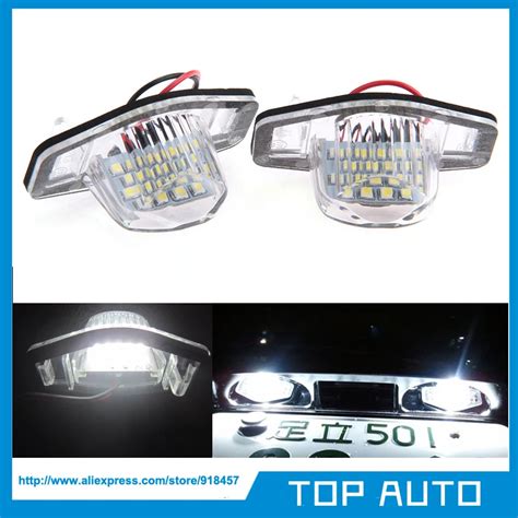 Led License Plate Light Oem Replacement Kit For Honda Crv Fit Jazz