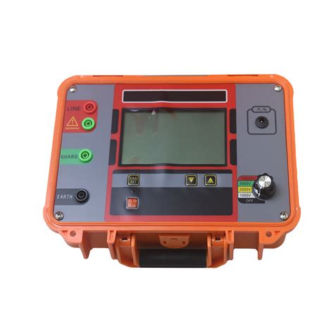 10kv Adjustable Digital High Voltage Megohmmeter Insulation Resistance