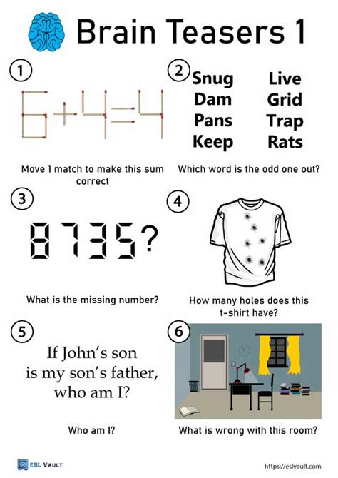 Brain Teasers For Kids