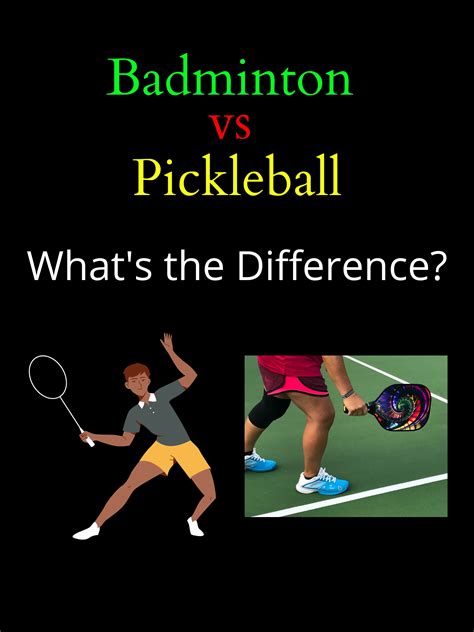 Badminton Vs Pickleball Whats The Difference BadmintonBites