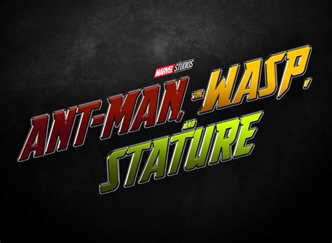 Marvel Studios' Ant-Man, The Wasp, and Stature - Concept Logo : r ...