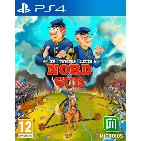 Les Tuniques Bleues Nord Sud Jeu PS4 Cdiscount Jeux vidéo