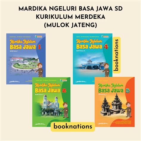 Jual Buku Bahasa Jawa Kurikulum Merdeka MARDIKA NGELURI BASA JAWA KELAS