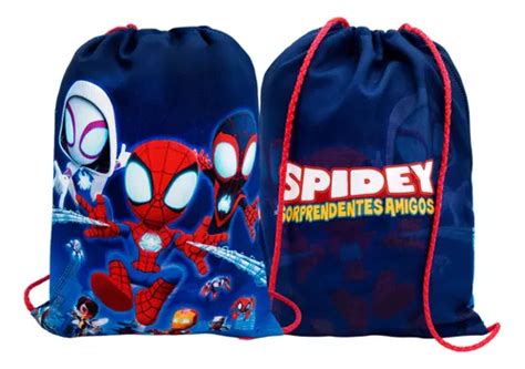 5 Morralitos Dulceros Bolo Spidey Fiesta Infantil Meses sin interés